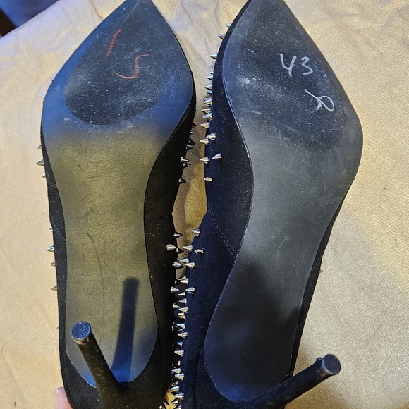 Steve Madden Womens Vala Studded/Spiked Pointed Toe Dress Heels size 8.5 - Picture 5 of 8